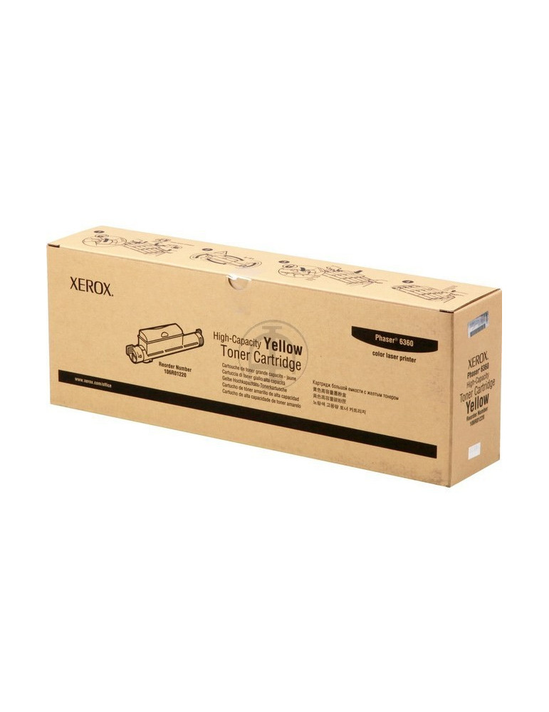 Toner Xerox Phaser 6360 Geel HC