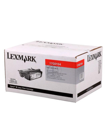 Toner Lexmark 17G0154 Zwart HC