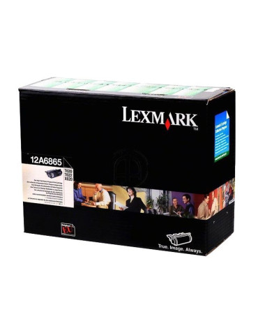 Toner Lexmark 12A6865 Noir HC