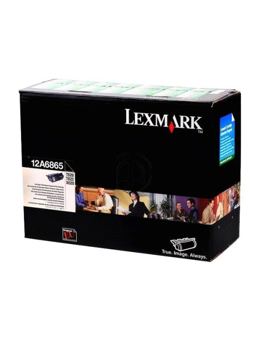 Toner Lexmark 12A6865 Noir HC