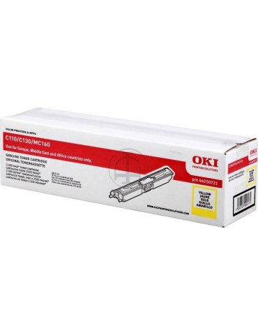 Toner OKI C110/C130 Jaune HC