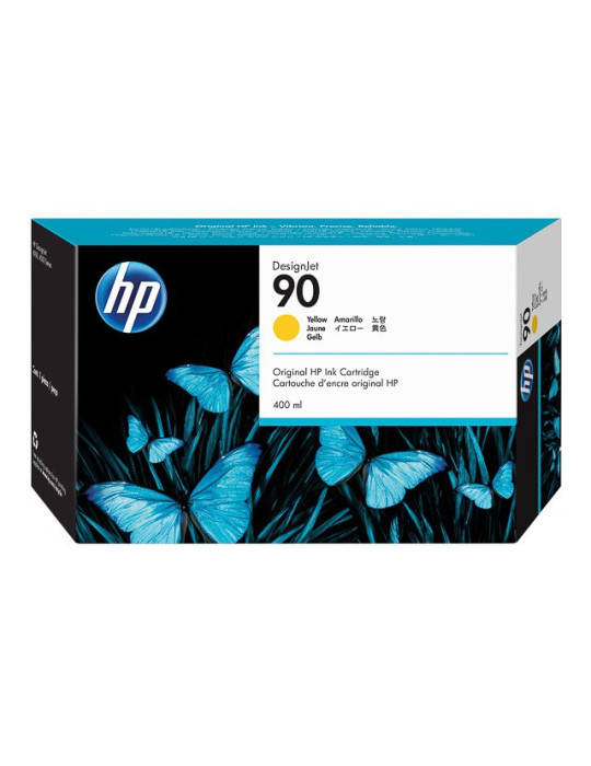 Cartouche d'encre HP N° 90 Jaune HC