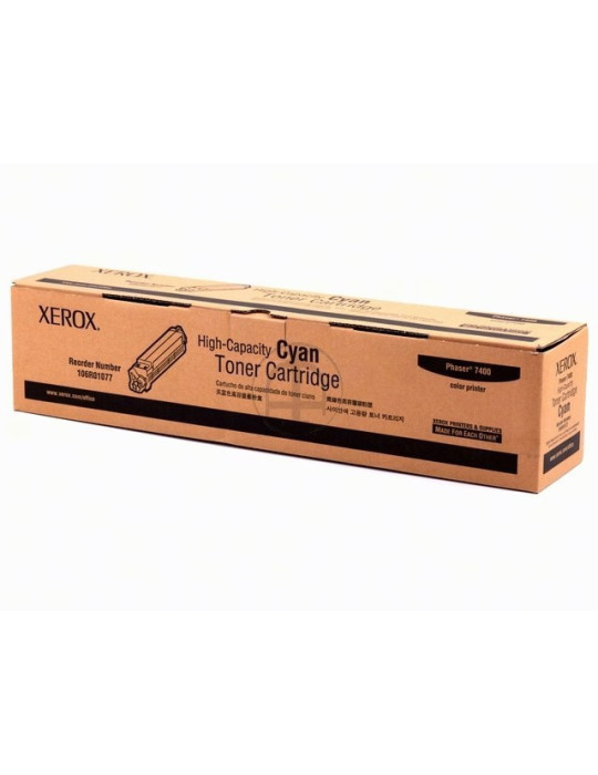 Toner Xerox Phaser 7400 Cyaan HC