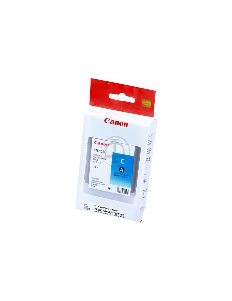 Inktpatroon Canon PFI-102C Cyaan