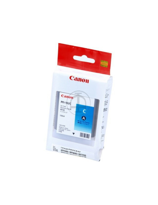 Cartouche d'encre Canon PFI-102C Cyan