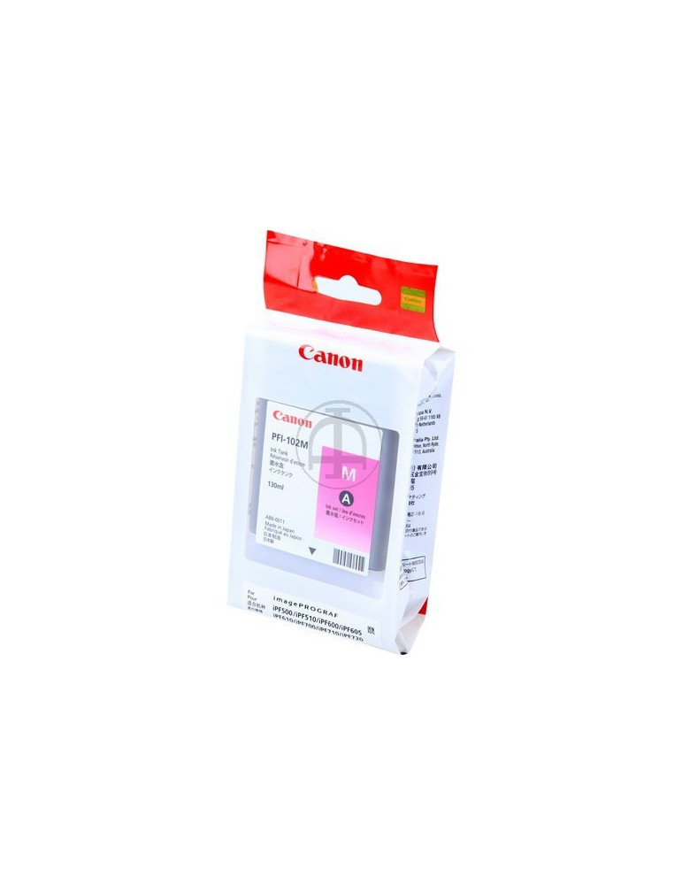 Inktpatroon Canon PFI-102M Magenta