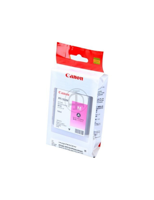 Inktpatroon Canon PFI-102M Magenta