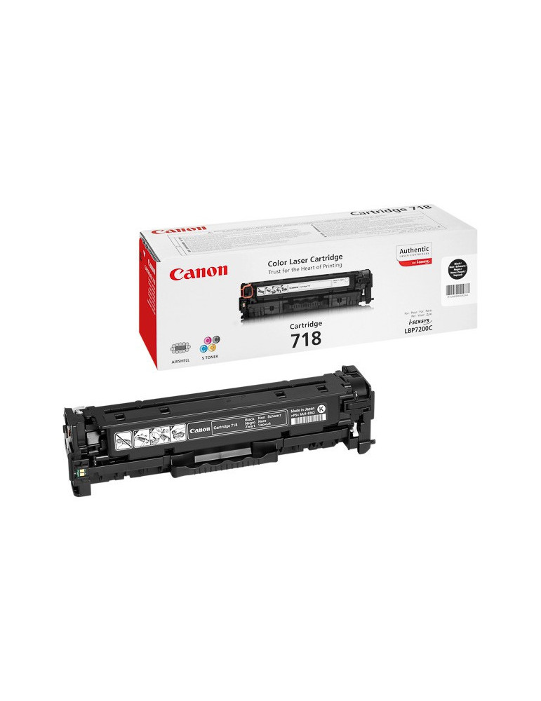 Toner Canon 718 Zwart