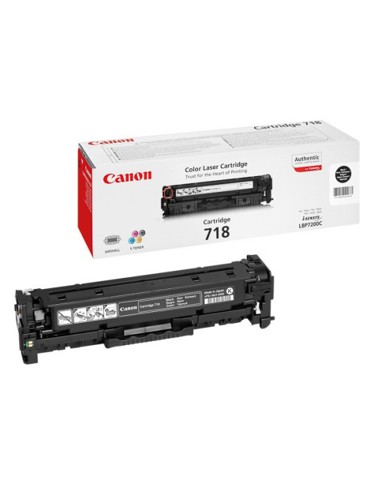 Toner Canon 718 Zwart