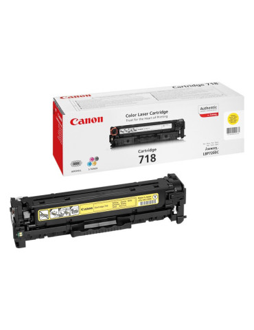 Toner Canon 718 Geel