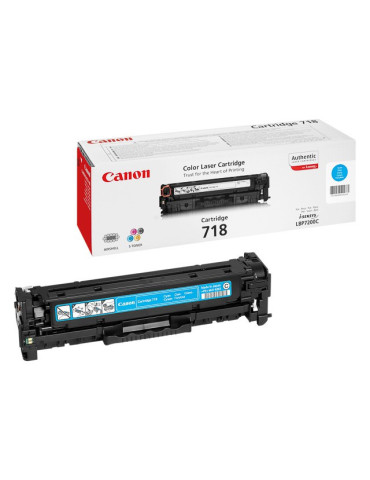 Toner Canon 718 Cyan
