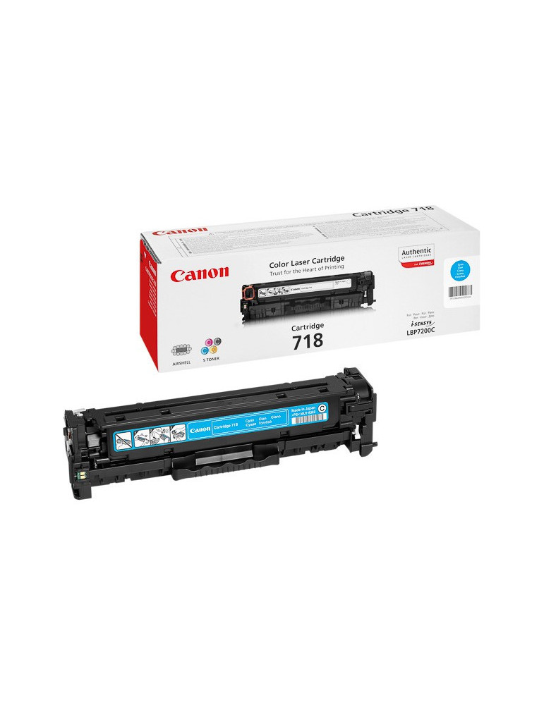 Toner Canon 718 Cyaan