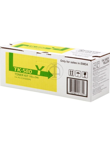 Toner Kyocera-Mita TK-580Y Geel