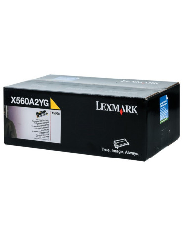 Toner Lexmark X560 Geel