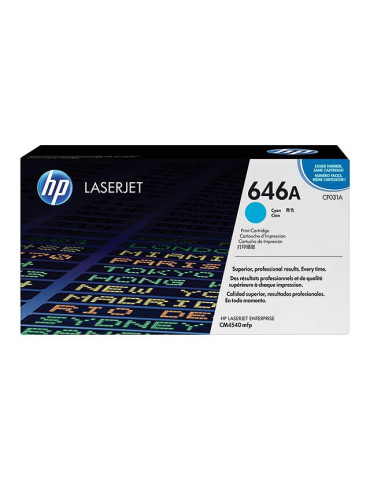 Toner HP CF031A - 646A Cyan