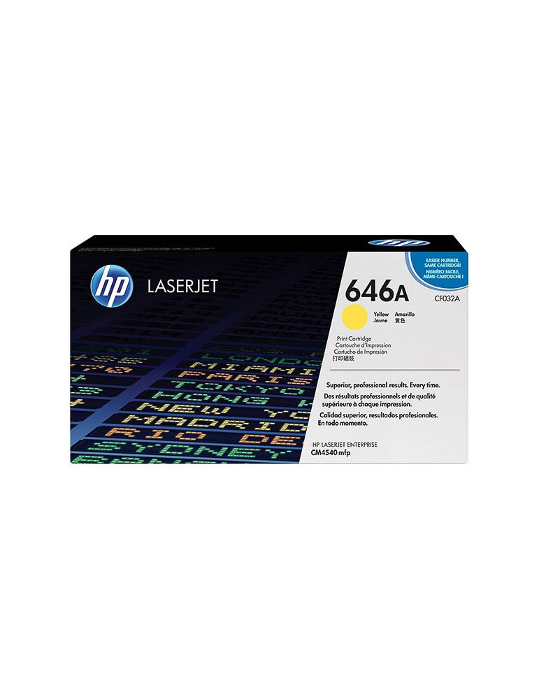 Toner HP CF032A - 646A Geel