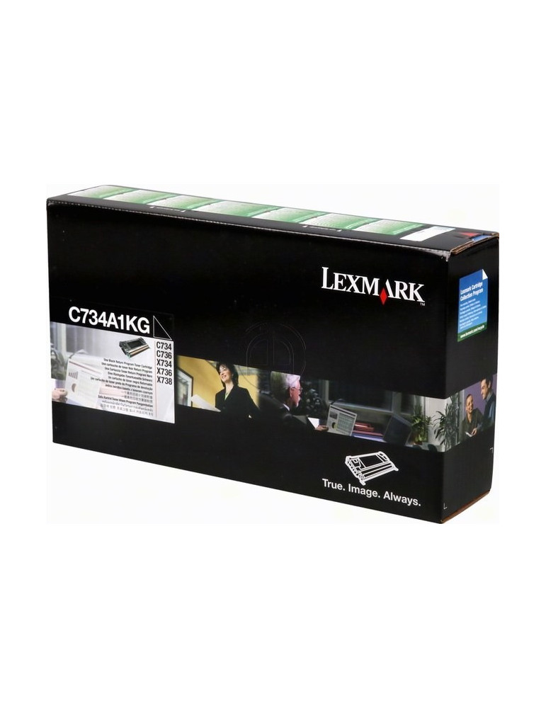 Toner Lexmark C734 Zwart