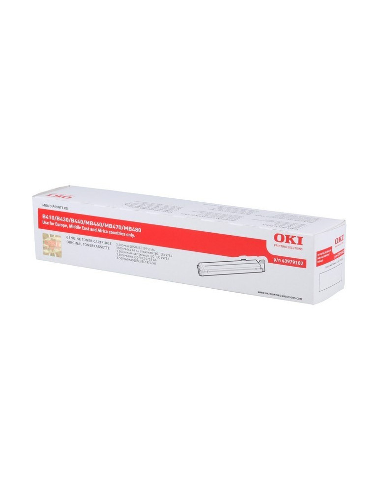 Toner OKI B410/B430/B440 Zwart