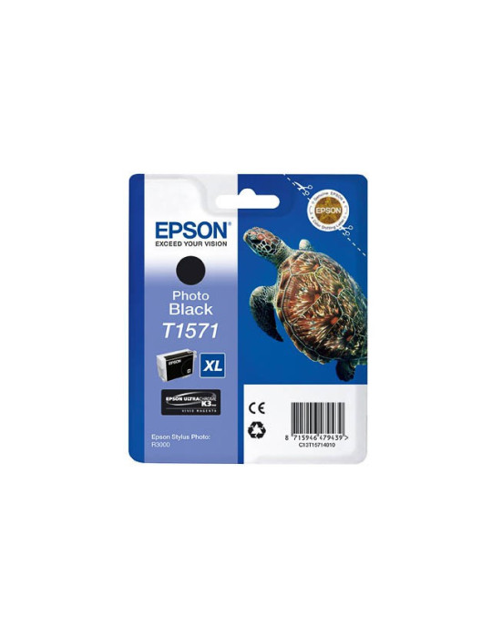  Cartouche d'encre Epson T1571 Noir Photo