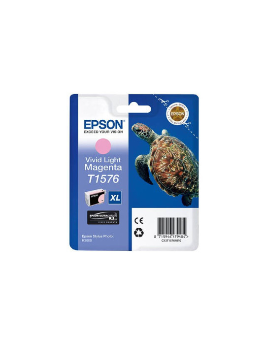 Inktpatroon Epson T1576 Light Magenta