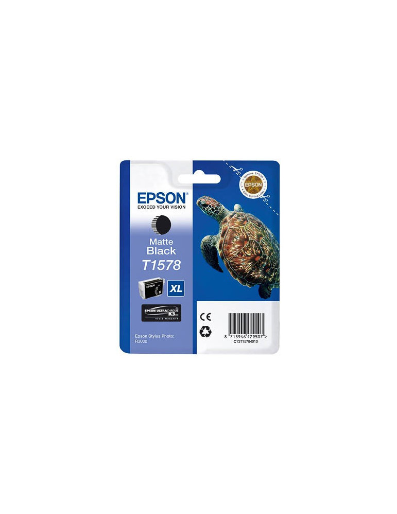 Inktpatroon Epson T1578 Matte Zwart
