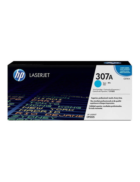 Toner HP CE741A - 307A Cyan