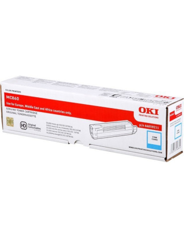 Toner OKI MC860 Cyaan