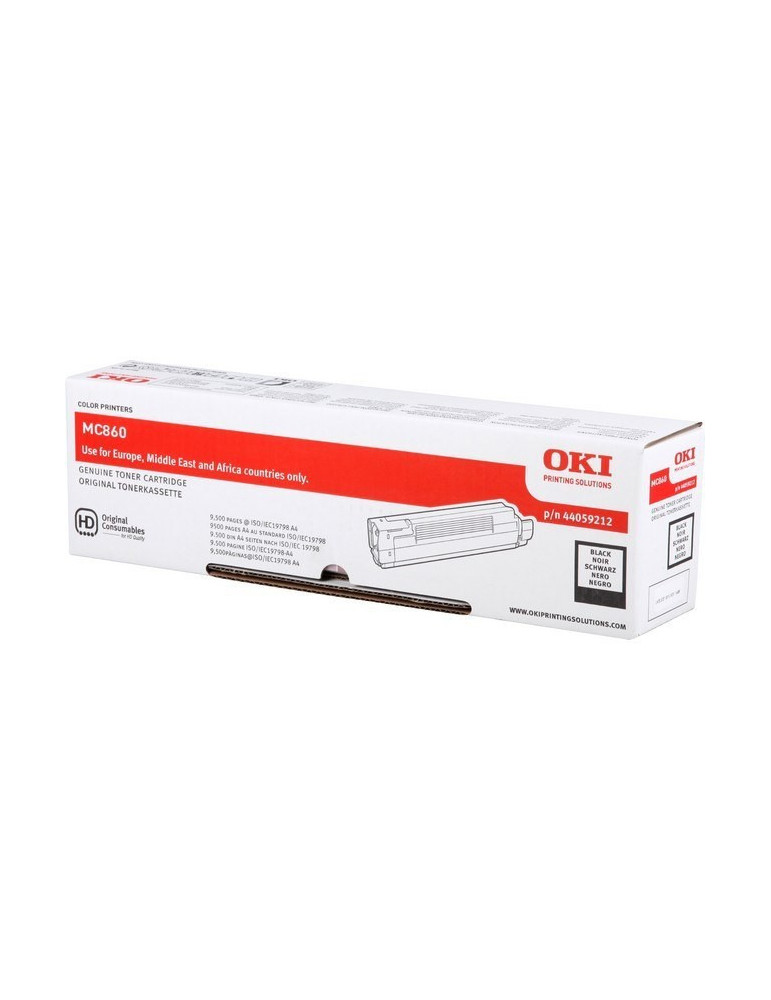 Toner OKI MC860 Zwart