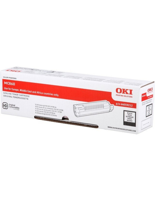 Toner OKI MC860 Noir