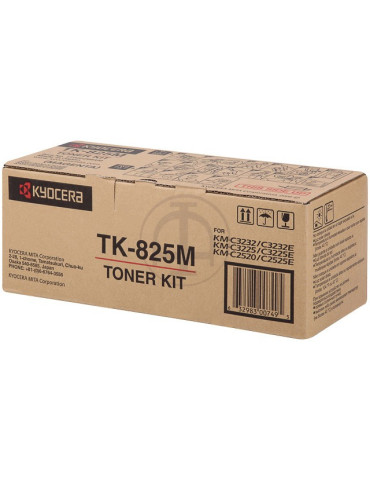 Toner Kyocera-Mita TK-825M Magenta