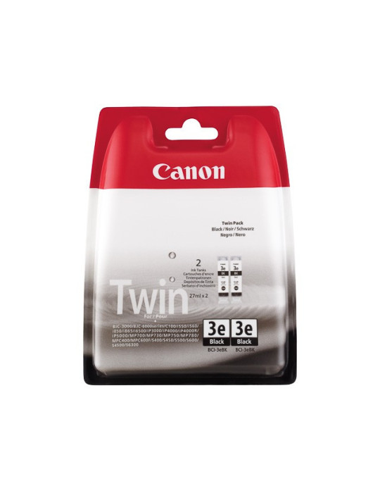 Canon BCI-3 - Pack Noir 2pc.