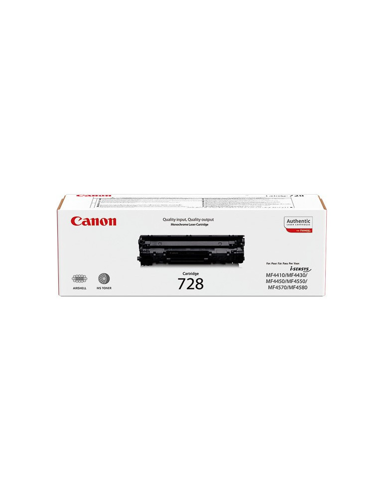 Toner Canon 728 Zwart