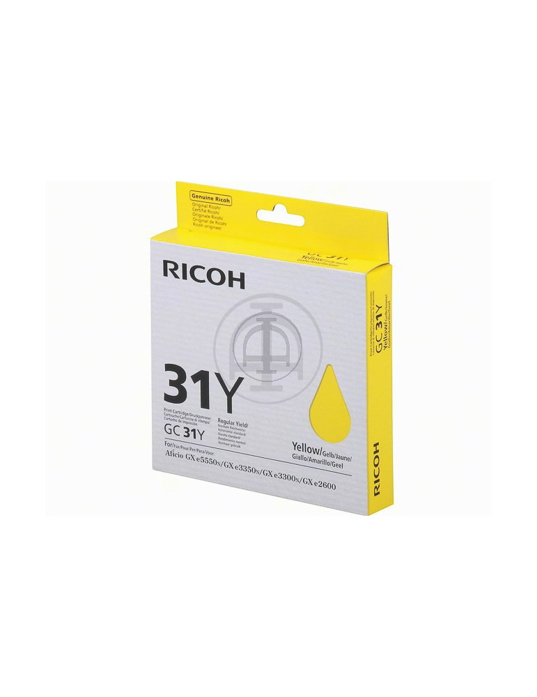 Toner Ricoh GC-31Y Geel