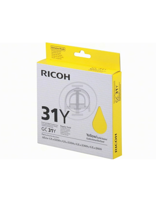 Toner Ricoh GC-31Y Geel