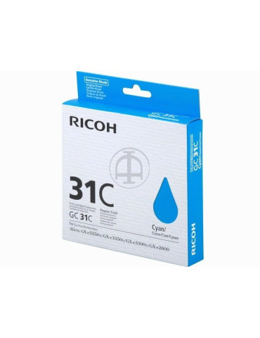 Toner Ricoh GC-31C Cyan
