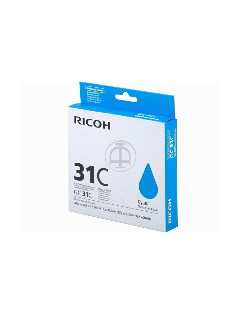 Toner Ricoh GC-31C Cyaan