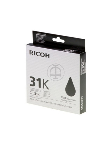 Toner Ricoh GC-31K Zwart
