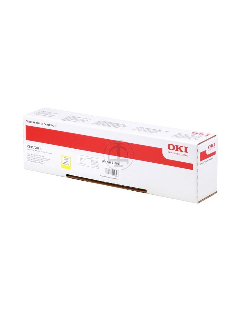 Toner OKI C801/C821 Geel
