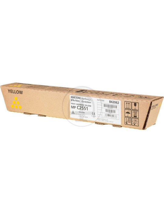 Toner Ricoh MPC2050/2551 Geel HC