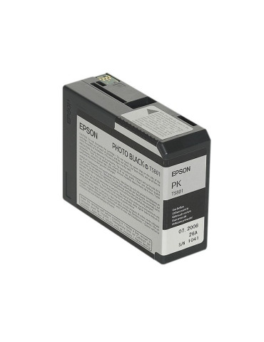 Cartouche d'encre Epson T5801 Photo Black