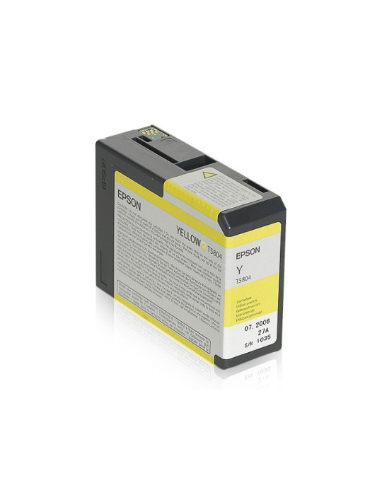 Cartouche d'encre Epson T5804 Yellow