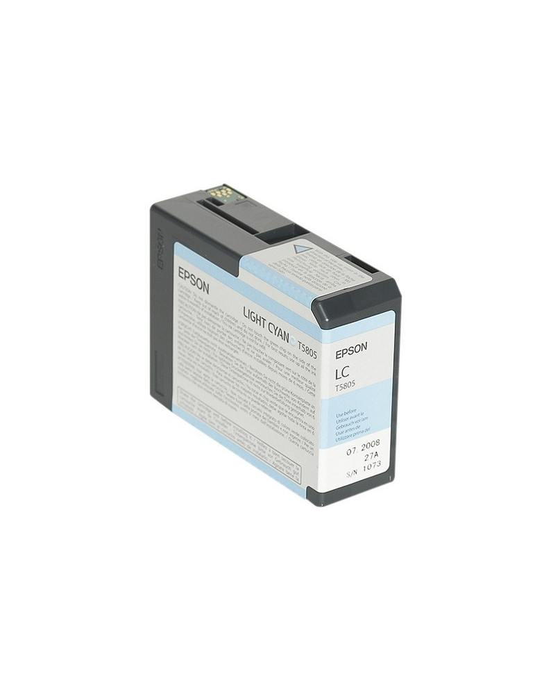 Inktpatroon Epson T5805 Light Cyaan