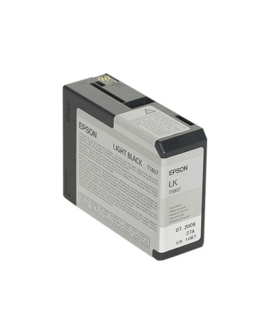 Inktpatroon Epson T5807 Light Black