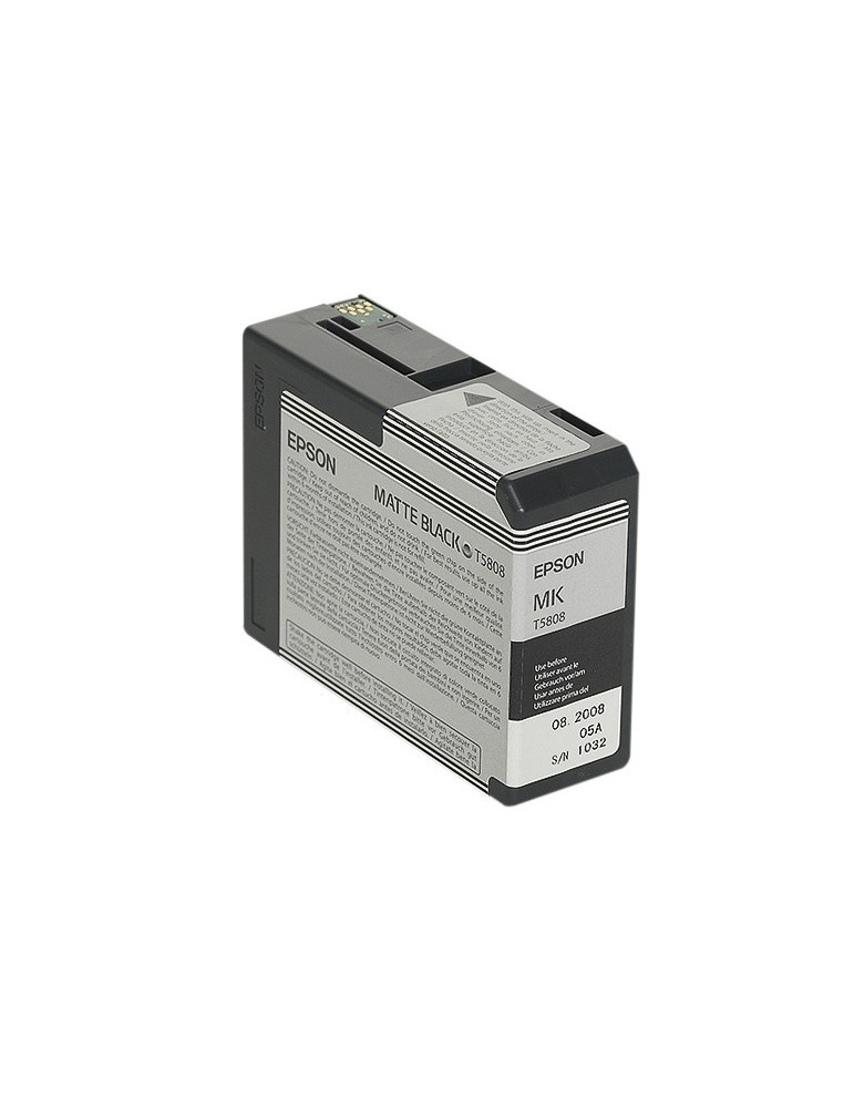 Inktpatroon Epson T5808 Matt Black