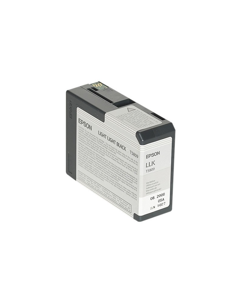 Inktpatroon Epson T5809 Light Light Black
