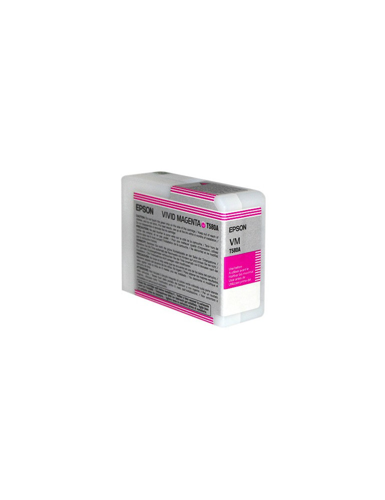 Inktpatroon Epson T580A Vivid Magenta