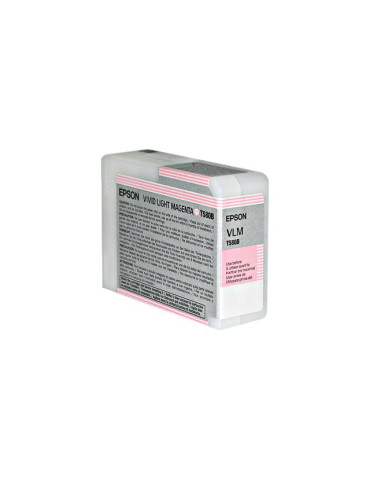 Inktpatroon Epson T580B Vivid Light Magenta