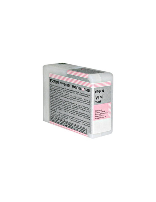 Inktpatroon Epson T580B Vivid Light Magenta