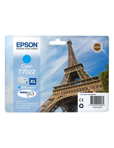 Cartouche d'encre Epson T7022 XL Cyan