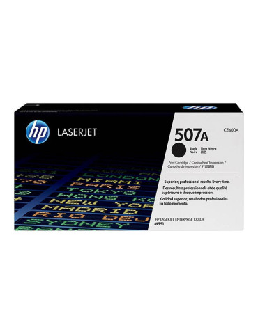 Toner HP CE400A - 507A Zwart